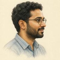 Sketched portrait of Mateo Daniel