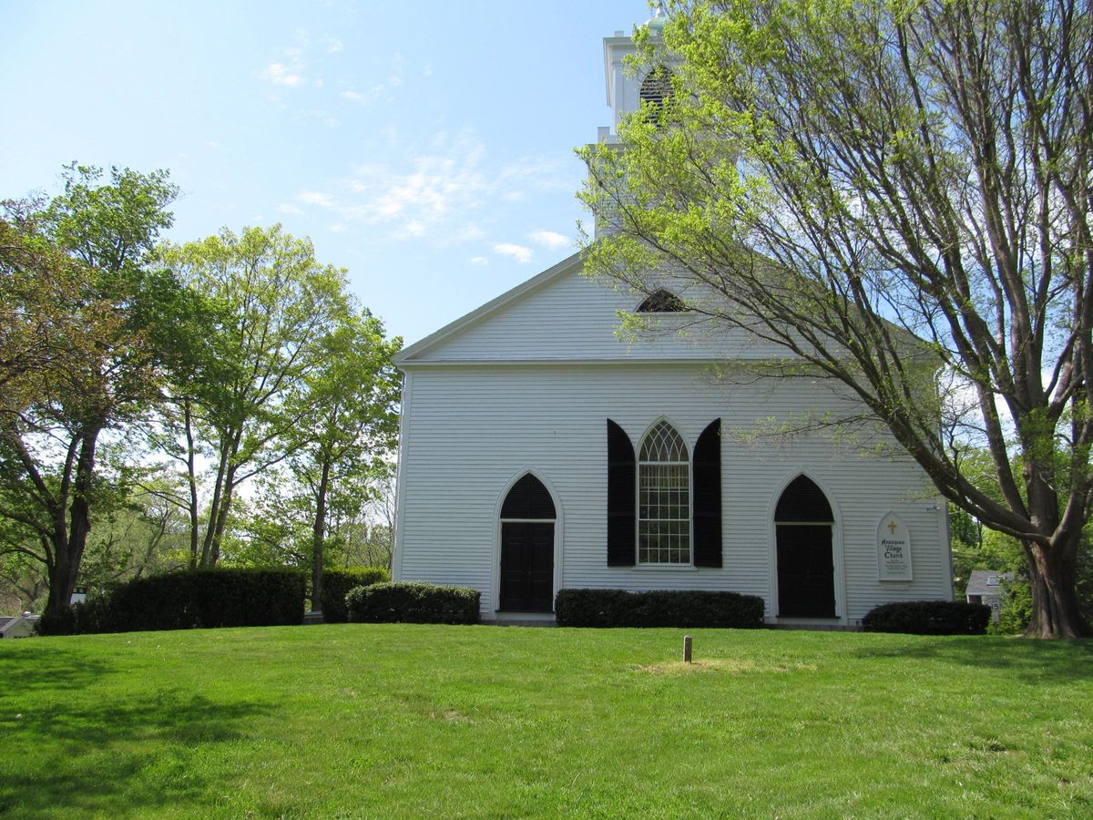White church in Annisquam village