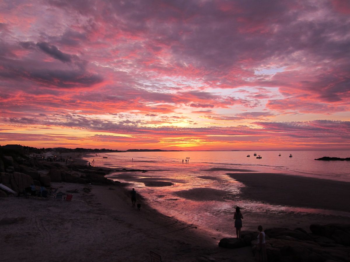 Wingaersheek Beach at sunset