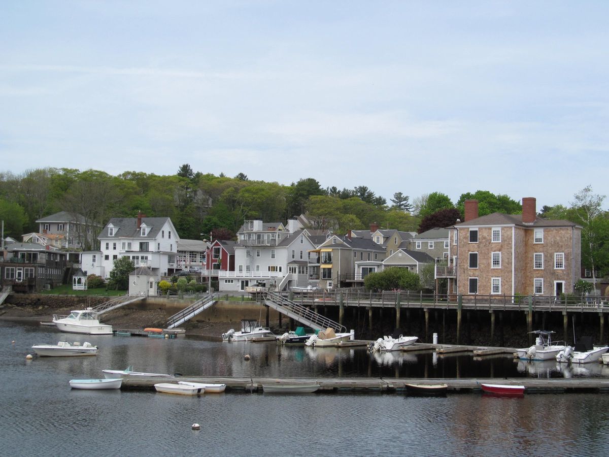 Zona costera de Manchester Harbor