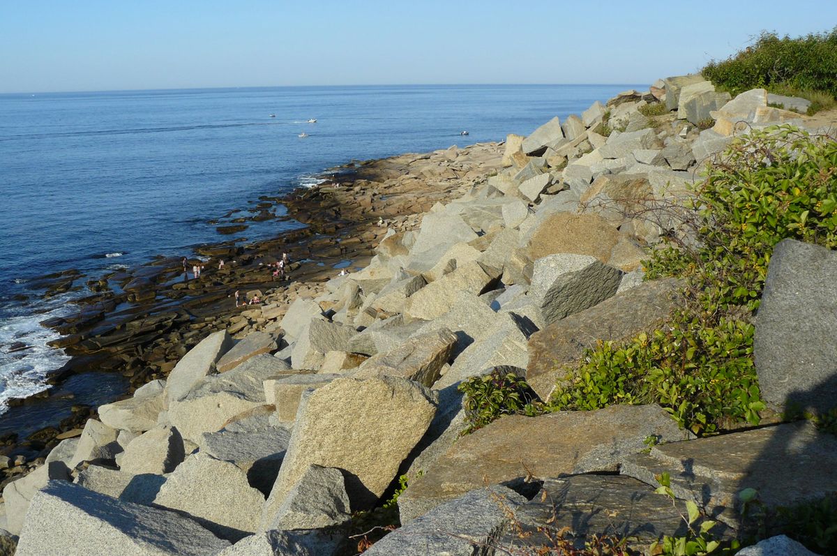 Granite shoreline at Halibut Point