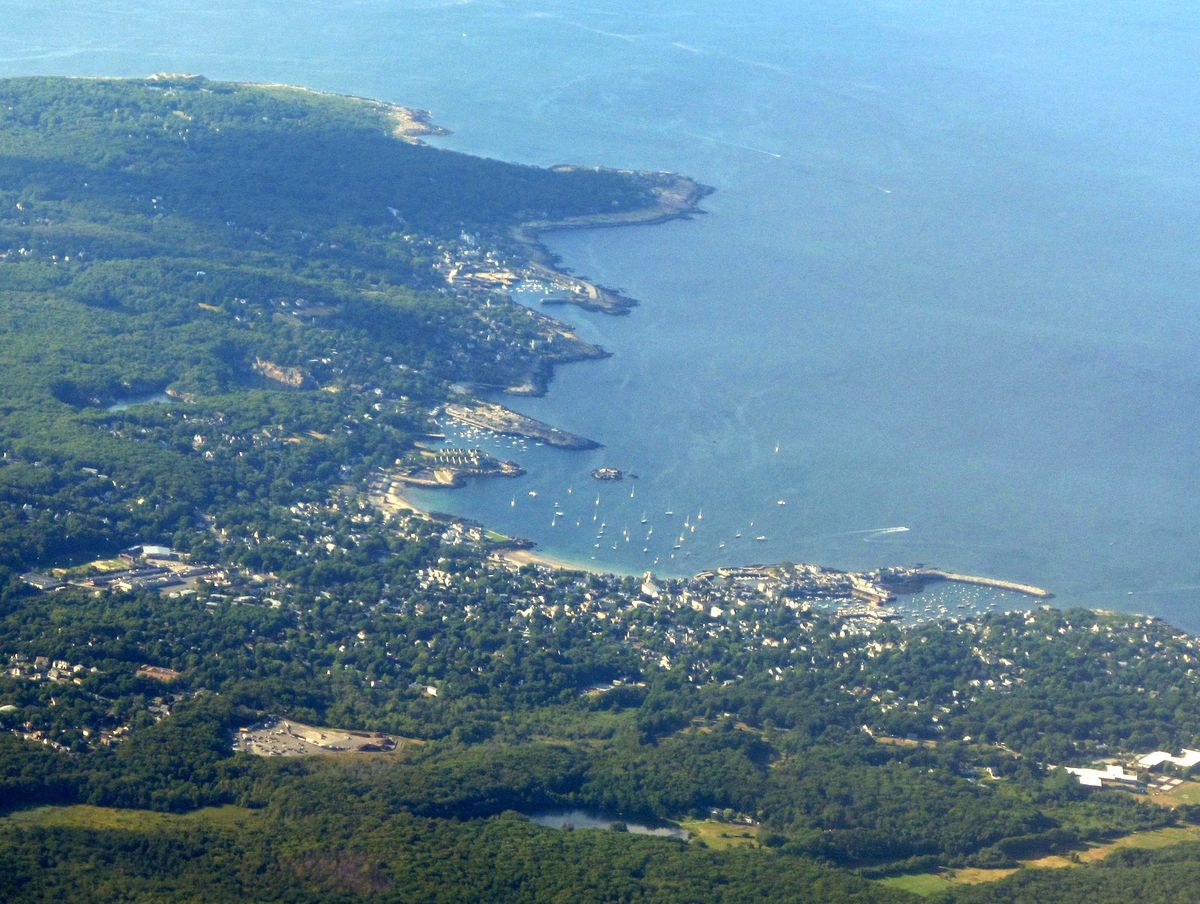 Rockport from the air